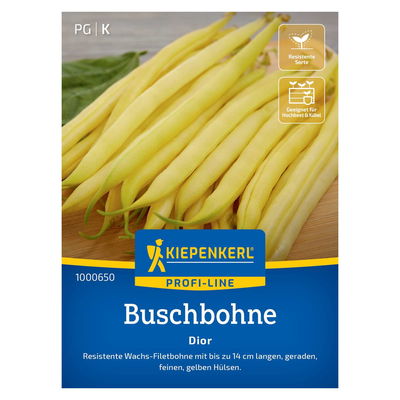 Saatgut, Buschbohne 'Dior' Saatgut, Buschbohne 'Dior'