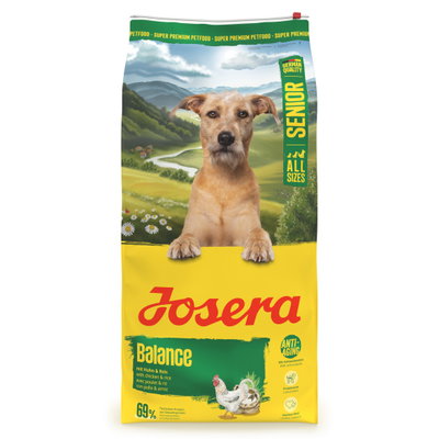 Josera Hundefutter Senior Balance mi Huhn & Reis, 12,5kg Josera Hundefutter Senior Balance mi Huhn & Reis, 12,5kg