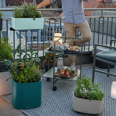 Lechuza 'Pila Color Storage', lichtgrau, ca. 35 x 35 x H 32,5 cm Lechuza 'Pila Color Storage', lichtgrau, ca. 35 x 35 x H 32,5 cm