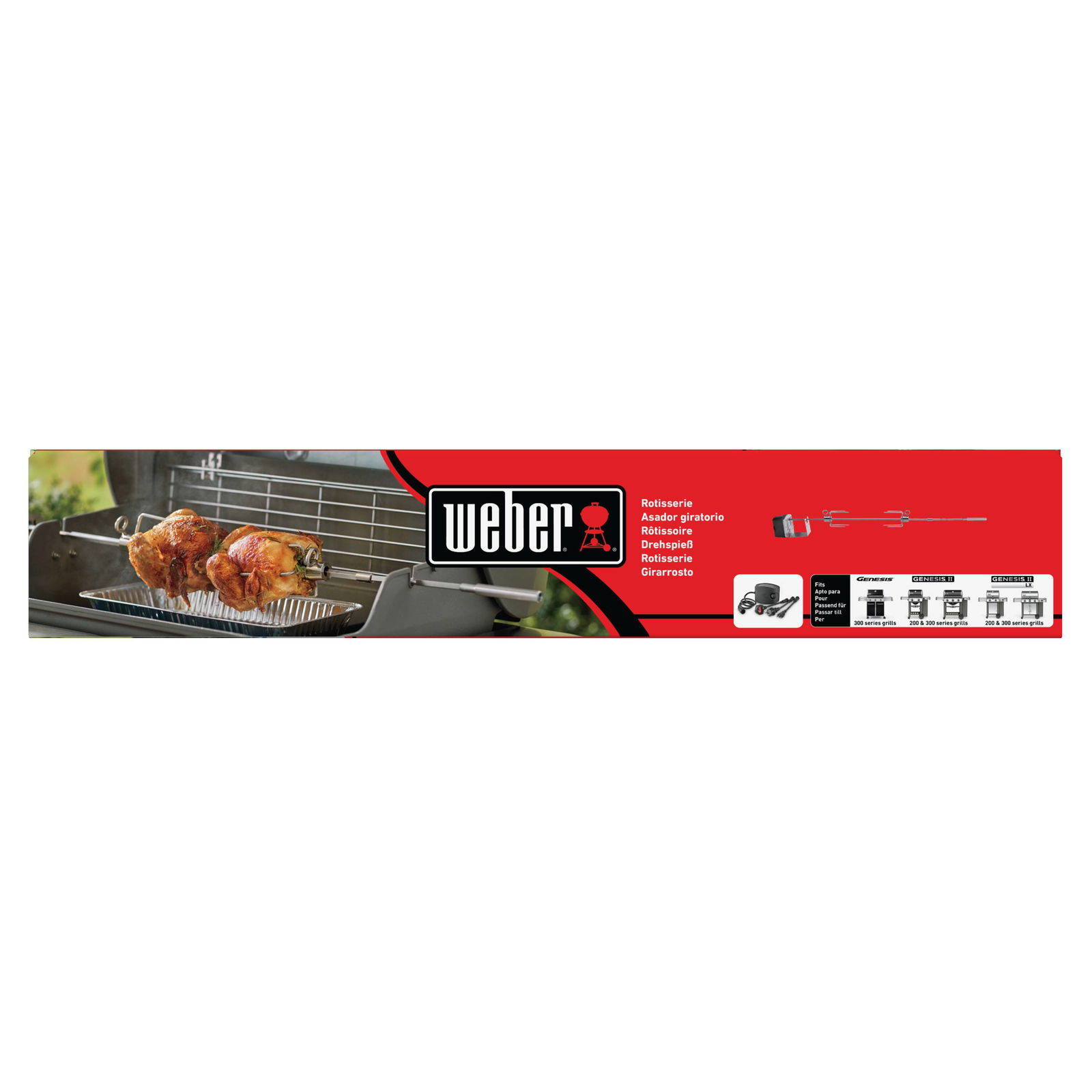 Weber® Drehspieß für Genesis 300-/Genesis II 200-/300-Serie