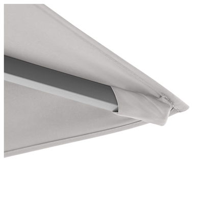 Doppler Sonnenschirm 'Act Neo Push Up', hellgrau, ca. 250 x 200 cm