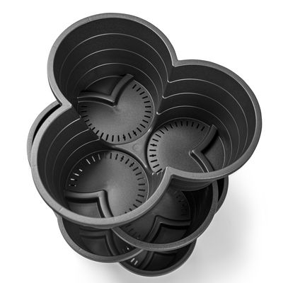 Kölle Kartoffelturm, 4 Töpfe, anthrazit, ca. 42 x 40 x H 21 cm Kölle Kartoffelturm, 4 Töpfe, anthrazit, ca. 42 x 40 x H 21 cm