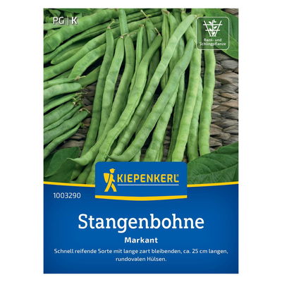 Gemüsesamen, Stangenbohnen 'Markant'
