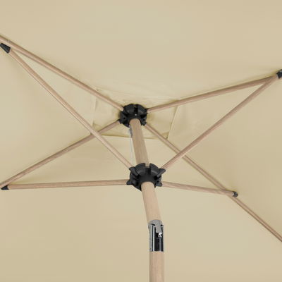 Sonnenschirm 'Cordoba', ca. 230 x 150 cm, natur