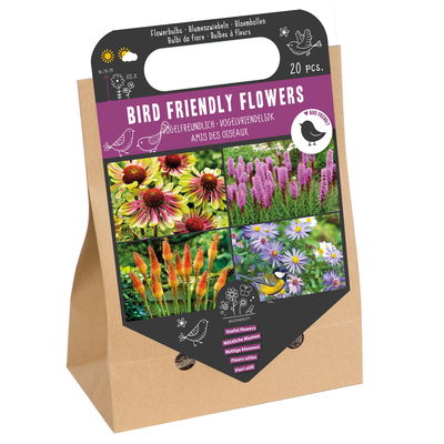 Nützliche Blumenzwiebeln 'Bird Friendly Flowers' Nützliche Blumenzwiebeln 'Bird Friendly Flowers'