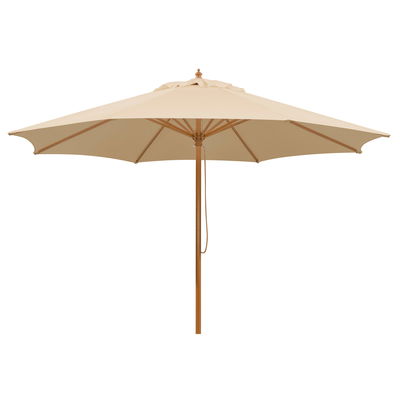 Mittelstockschirm 'Malaga', Ø ca. 300 cm, natur Mittelstockschirm 'Malaga', Ø ca. 300 cm, natur