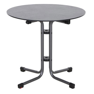 Klapptisch 'Sola', anthrazit, Ø 80cm Klapptisch 'Sola', anthrazit, Ø 80cm