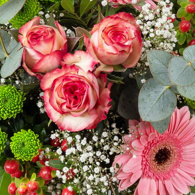 Blumenstrauß 'Florida', handgebunden Blumenstrauß 'Florida', handgebunden