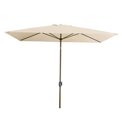 Doppler Kurbelschirm 'Basic Lift NEO', natur, ca. 250 x 200 cm