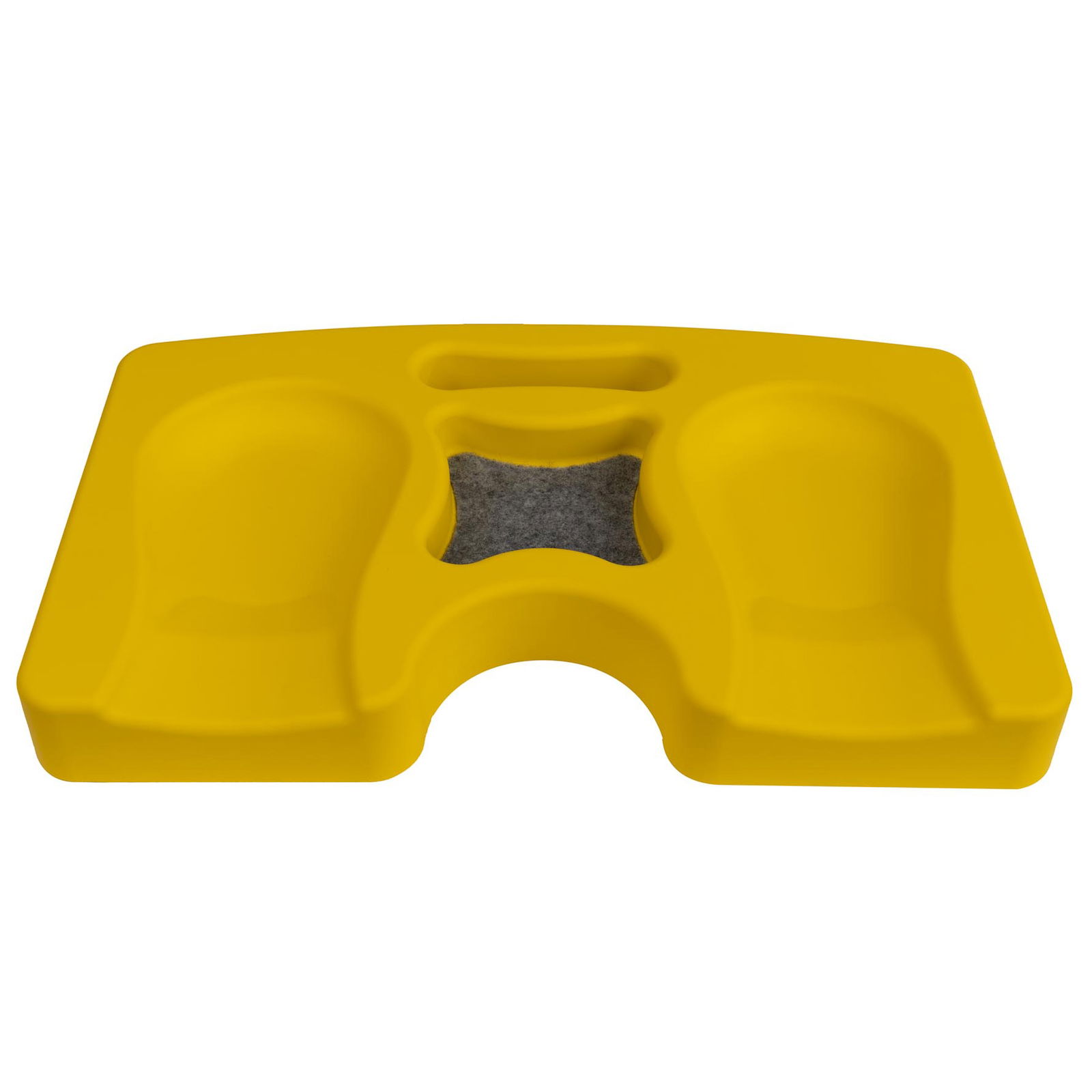 Kniekissen, gelb, ca. 41 x 25 x 4,5 cm Kniekissen, gelb, ca. 41 x 25 x 4,5 cm
