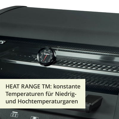 Enders Gasgrill Monroe PRO 3 SIK Turbo Shadow, inkl. Wetterschutzhülle