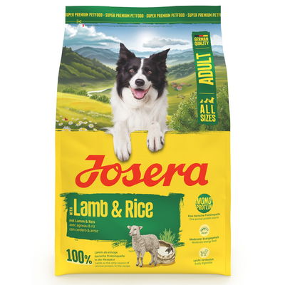Josera Hundefutter Adult mit Lamm & Reis, 3kg Josera Hundefutter Adult mit Lamm & Reis, 3kg
