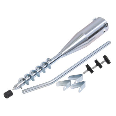 Bodendübel, Schneider, verzinkter Stahl, 13 x 13 x 50 cm Bodendübel, Schneider, verzinkter Stahl, 13 x 13 x 50 cm