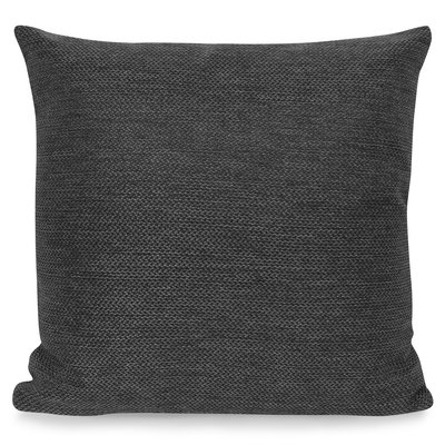 Kölles Beste Knuffelkissen 'Twist', anthrazit, ca. 35 x 35 cm