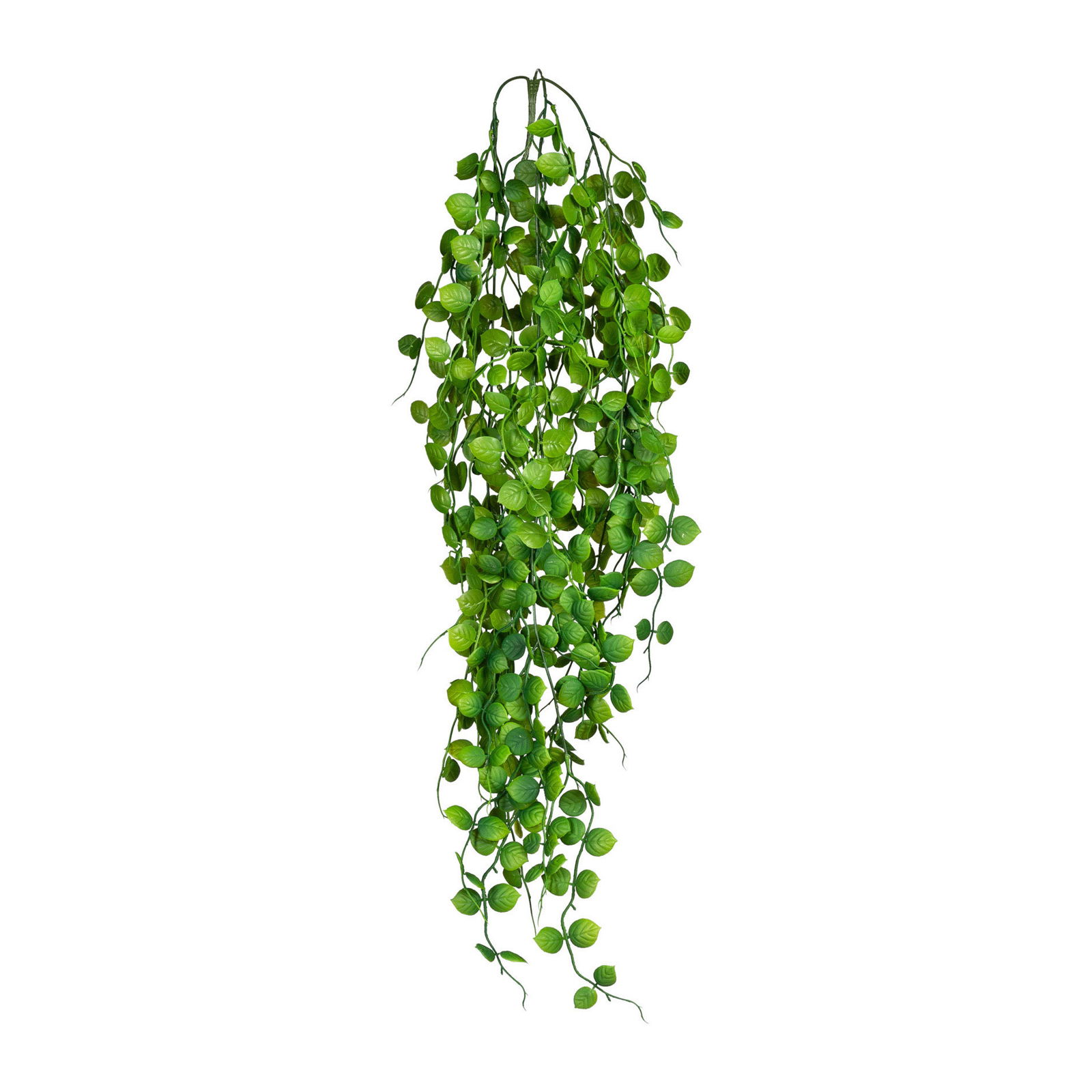 Kunstpflanze Blatthänger, 2er-Set, 3 Stränge, Höhe ca. 90 cm