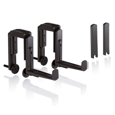 Lechuza Blumenkastenhalter 'Wall', schwarz, ca. 5 x 31 x H 20 cm