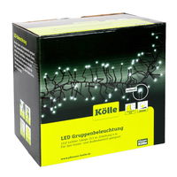 LED Lichterkette, 1512 LEDs, kaltweiß, 13,5 m, Timerfunktion, dimmbar