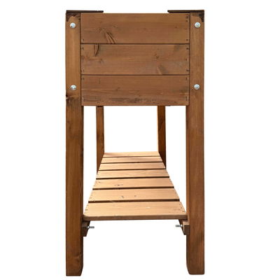 Kiefer-Hochbeet 'Emma' inkl. Wurzeltuch, FSC®-Holz, ca. 78 x 40 x 78 cm Kiefer-Hochbeet 'Emma' inkl. Wurzeltuch, FSC®-Holz, ca. 78 x 40 x 78 cm