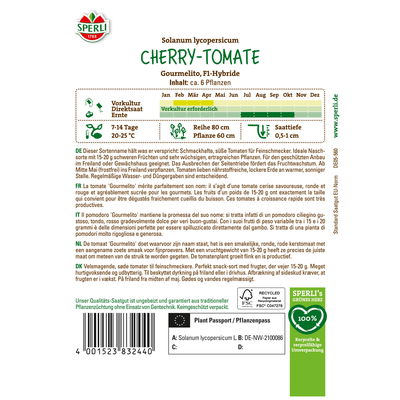 Gemüsesamen Cherrytomate 'Gourmelito', F1 Gemüsesamen Cherrytomate 'Gourmelito', F1