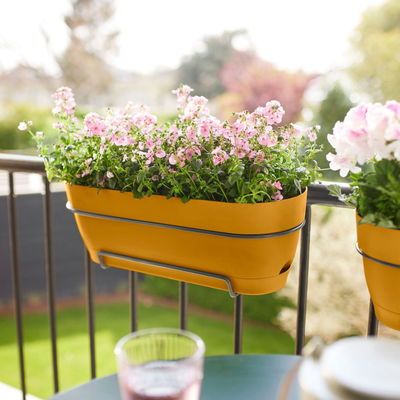 Elho Pflanzgefäß 'Vibia Campana 70 all-in-1', honiggelb Elho Pflanzgefäß 'Vibia Campana 70 all-in-1', honiggelb