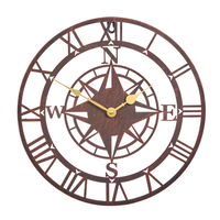 Smartgarden Wanduhr 'Kompass', Ø 35 cm