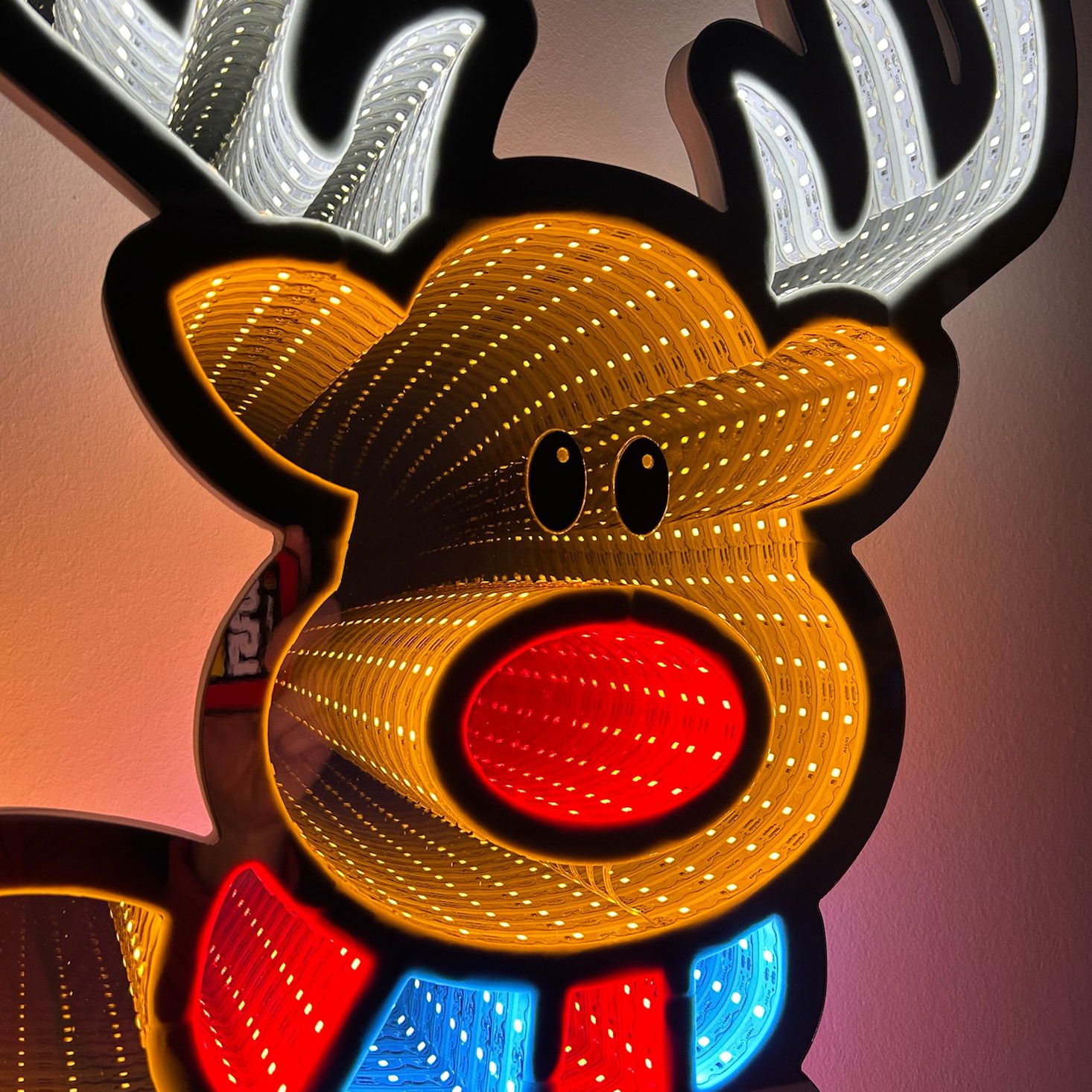 LED Elch, Infinity, 324 LEDs, Höhe ca. 60 cm LED Elch, Infinity, 324 LEDs, Höhe ca. 60 cm