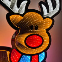 LED Elch, Infinity, 324 LEDs, Höhe ca. 60 cm LED Elch, Infinity, 324 LEDs, Höhe ca. 60 cm
