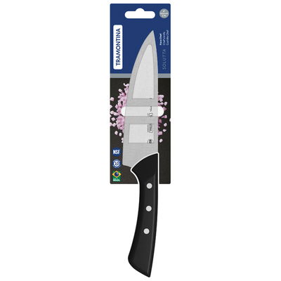 Tramontina Churrasco Kochmesser 'Solutta', schwarz, Klinge 20 cm