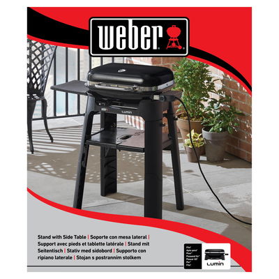 Weber Stand 'Lumin', schwarz, 71,5 x 55,5 x 63,5 cm Weber Stand 'Lumin', schwarz, 71,5 x 55,5 x 63,5 cm