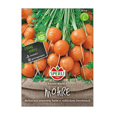 Gemüsesamen, Möhre 'Pariser Markt 5' Gemüsesamen, Möhre 'Pariser Markt 5'