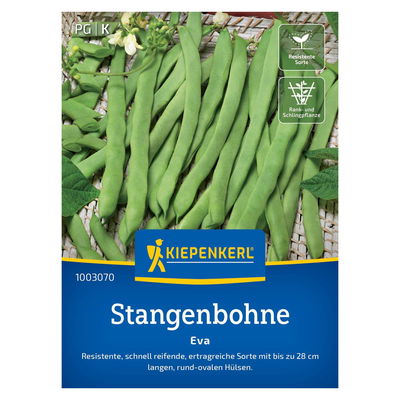 Gemüsesamen, Stangenbohnen 'Eva' Gemüsesamen, Stangenbohnen 'Eva'