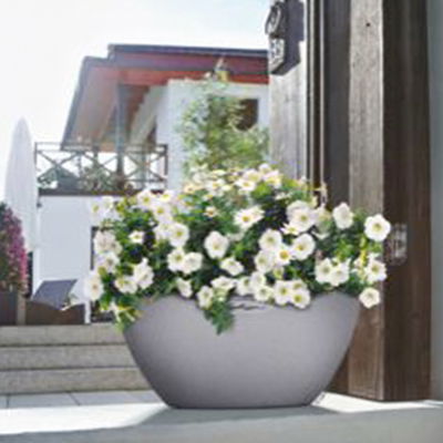 Lechuza 'Cubeto Stone 40', steingrau, ca. Ø 40 cm Lechuza 'Cubeto Stone 40', steingrau, ca. Ø 40 cm