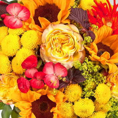 Blumenstrauß 'Sommerabend', handgebunden Blumenstrauß 'Sommerabend', handgebunden