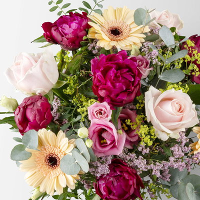 Blumenstrauß 'Herzenswünsche', handgebunden Blumenstrauß 'Herzenswünsche', handgebunden