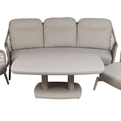 Kölle Lifttisch 'Maui', creme, ca. 135 x 83 x H 51-72 cm Kölle Lifttisch 'Maui', creme, ca. 135 x 83 x H 51-72 cm