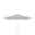 Doppler Sonnenschirm 'Act Neo Push Up', hellgrau, ca. 250 x 200 cm