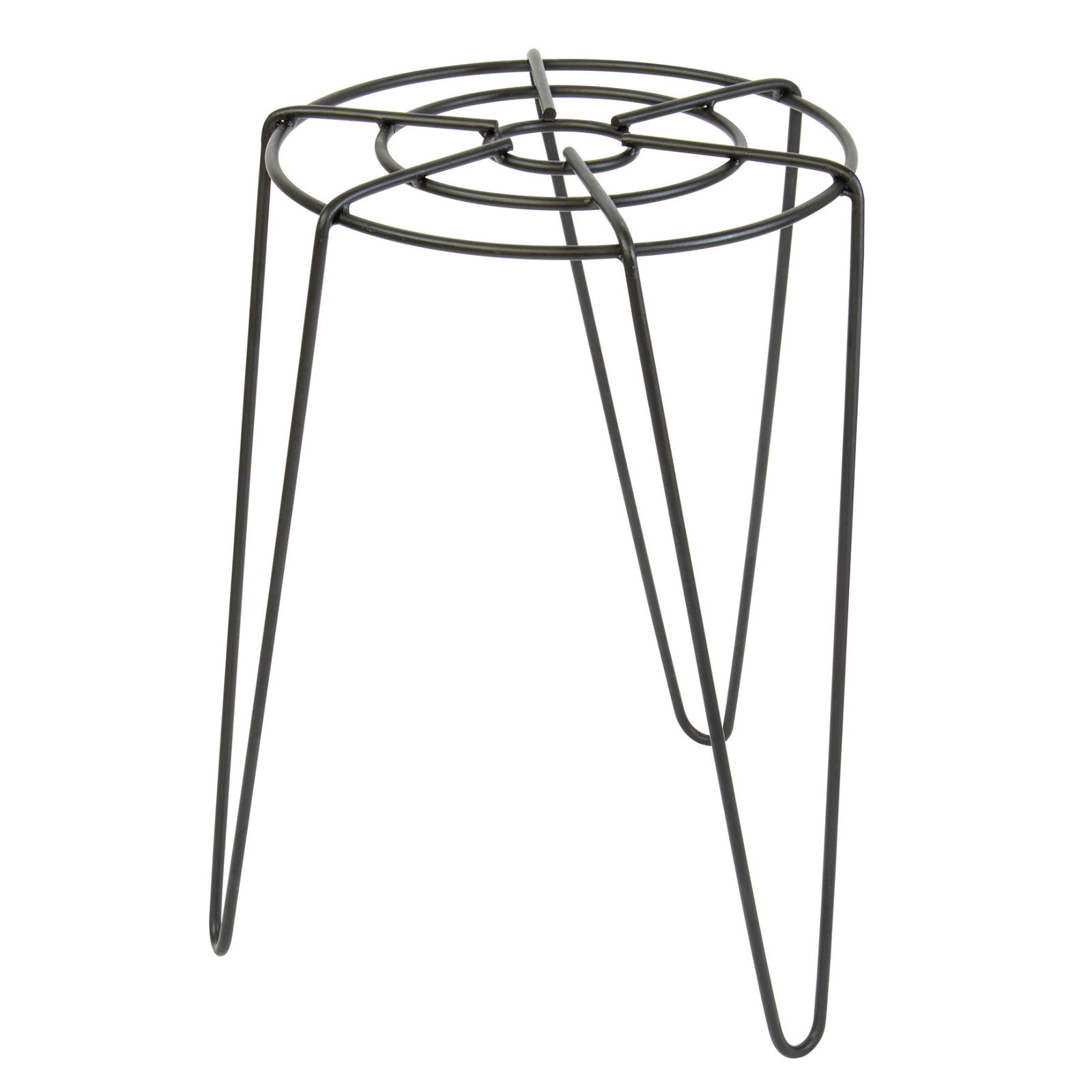 Wagner Pflanzständer, schwarz matt, ca. Ø26 x H40 cm Wagner Pflanzständer, schwarz matt, ca. Ø26 x H40 cm