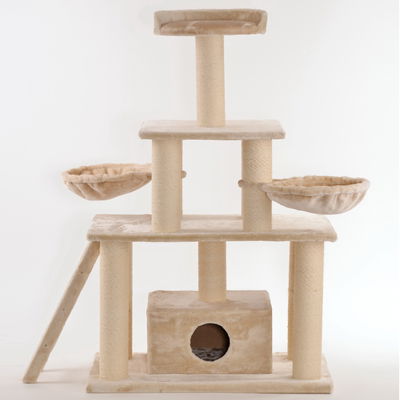 Silvio Design XXL Katzenbaum 'Ginni', beige Silvio Design XXL Katzenbaum 'Ginni', beige