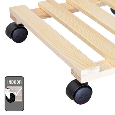 Wagner Pflanzenroller 'Paletti', natur, ca. 35 x 35 cm Wagner Pflanzenroller 'Paletti', natur, ca. 35 x 35 cm