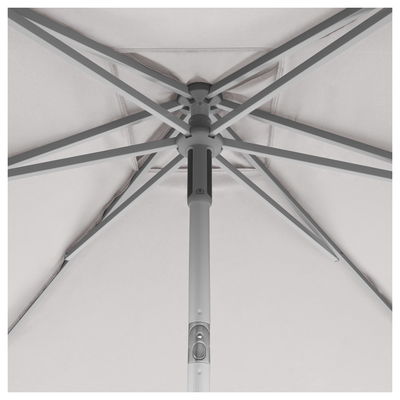 Doppler Sonnenschirm 'Act Neo Push Up', hellgrau, ca. 250 x 200 cm