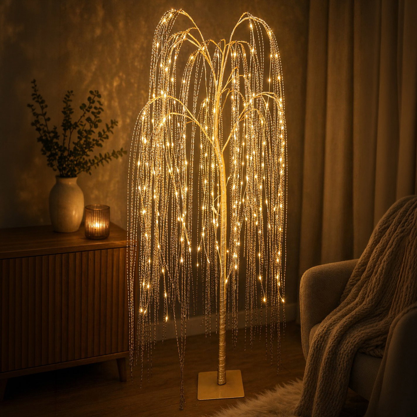 LED Weidenbaum, 234 LEDs, warmweiß, Höhe ca. 153 cm LED Weidenbaum, 234 LEDs, warmweiß, Höhe ca. 153 cm