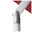 Doppler Sonnenschirm 'Act Neo Push Up', rot, Ø ca. 310 cm