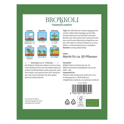 Kölles Beste Gemüsesamen, Brokkoli Kölles Beste Gemüsesamen, Brokkoli