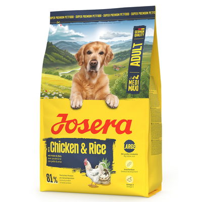 Josera Hundefutter Adult mit Huhn & Reis,3kg