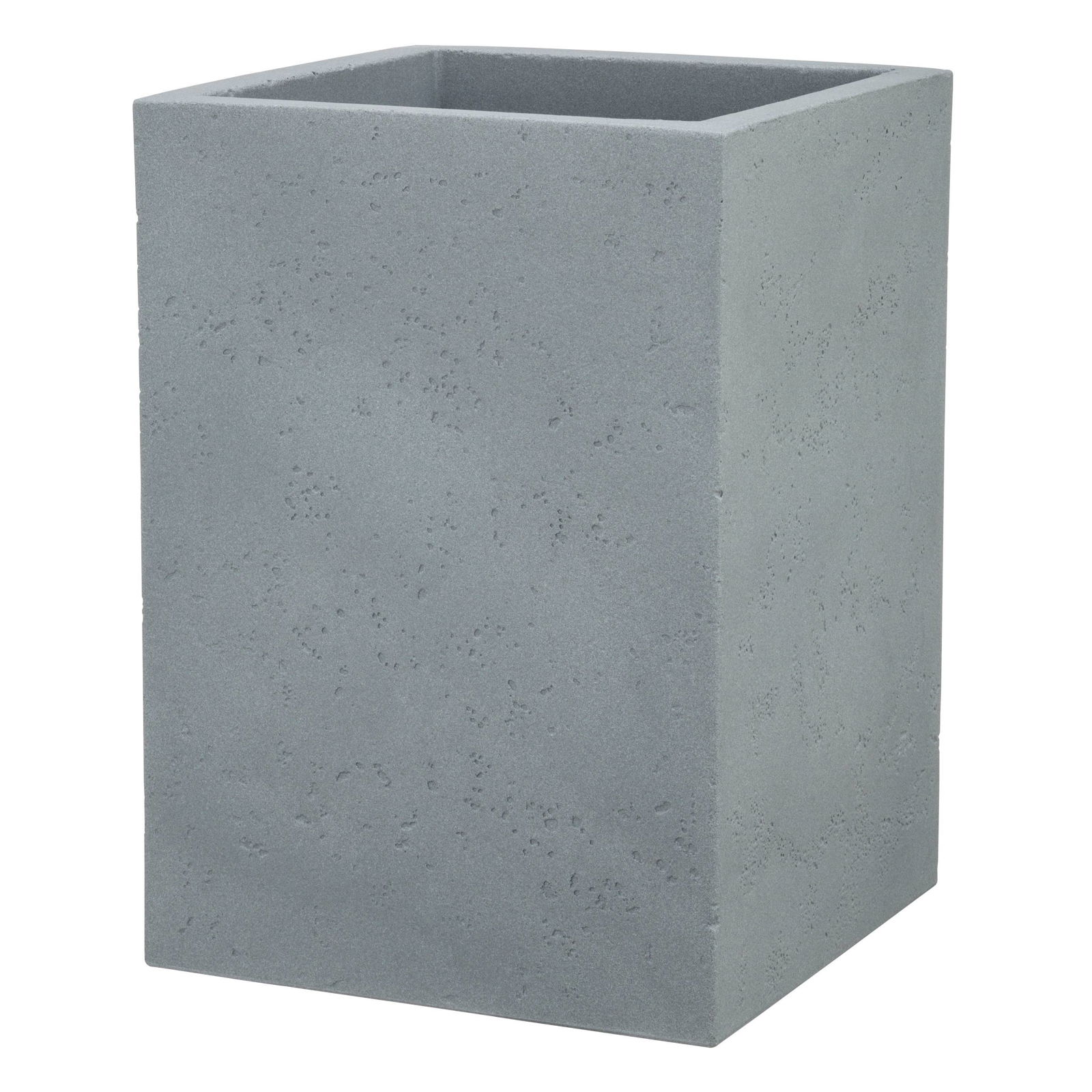 Pflanzkübel 'C-Cube High', Stony Grey, 38 x 38 x H 54 cm, 26 Liter