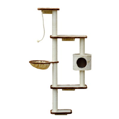 Silvio Design Wandkratzbaum 'Mabel', beige-braun Silvio Design Wandkratzbaum 'Mabel', beige-braun