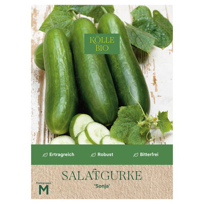 Kölle Bio Gemüsesamen, Salatgurke 'Sonja' Kölle Bio Gemüsesamen, Salatgurke 'Sonja'