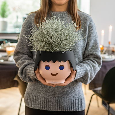 Lechuza 'Ojo', raven black, ca. Ø 21 x H 15,8 cm Lechuza 'Ojo', raven black, ca. Ø 21 x H 15,8 cm