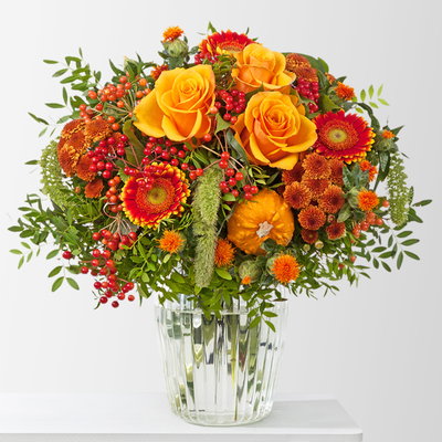 Blumenstrauß 'Glücksstrauß', handgebunden Blumenstrauß 'Glücksstrauß', handgebunden