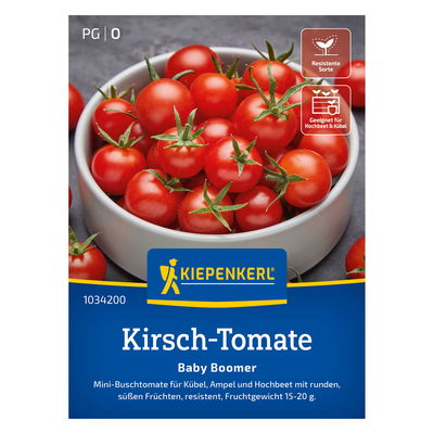 Kiepenkerl Saatgut Kirschtomate 'Baby-Boomer®', rot Kiepenkerl Saatgut Kirschtomate 'Baby-Boomer®', rot